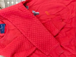 Fame Forever Red Happy Top