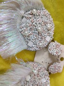 Earrings N Eyelashes Combo