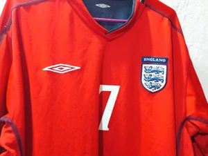Beckham England Retro Jersey 🏴󠁧󠁢󠁥󠁮󠁧󠁿