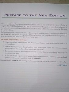 Comprehensive Practical Physics Class XI