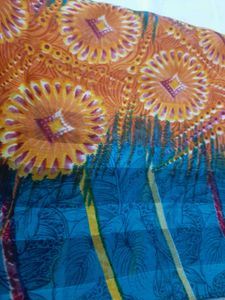 85)New Multi Colour Beautiful Saree