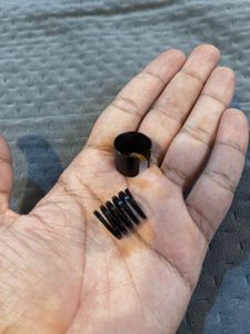 Set of 2 Black Rings