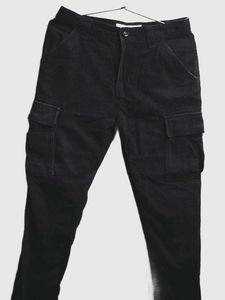Black Premium Cargo Pant  Heavy Quality