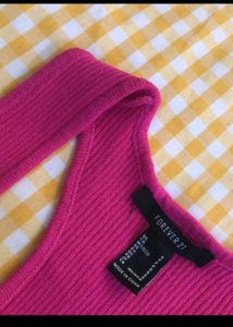 Pink Forever 21 Tank Top