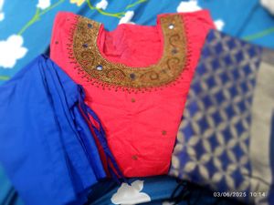 New And Unused Festive Kurta Set(large Size)