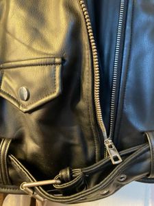 Zara leather jacket