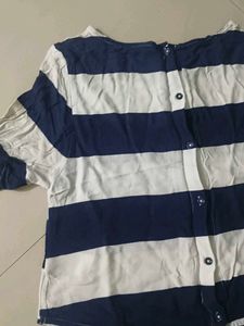 Striped Button-Down Shirt