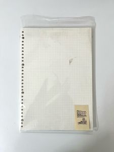 MUJI Loose Leaf A4 Grid Paper