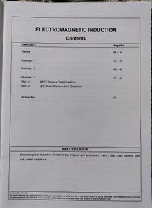 Resonance Physics NEET - Module (3)