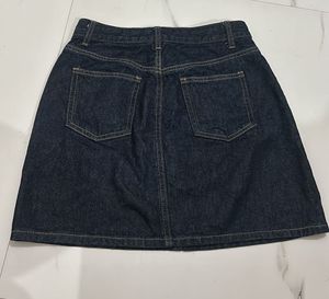 Denim skirt