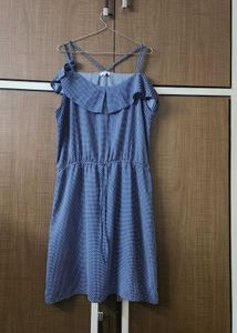 Blue Polka Dot Dress