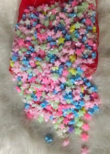 500pcs colourful star beads for jwellery making an