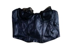 Black Lace Corset Top