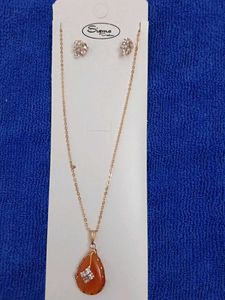 Sigma Necklace &amp; Earring Set