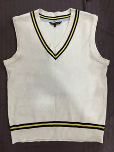 Cream Vintage Sweater Vest