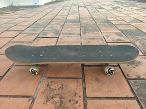 Skateboard with Extra Wheels