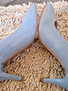 Sherrif SKY BLUE Stiletto Pumps For Women