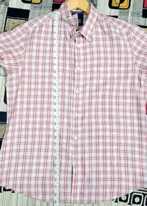 Indian Terrain Men Checkered Half Sleeve Shirt