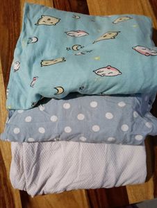 Set of 2 Night Shirt and 1 Top