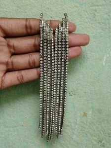 Dangling Rhinestone Earrings