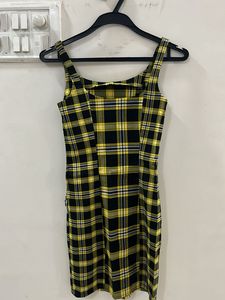 Plaid Mini Dress