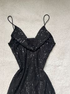Backless Sequin Mini Dress