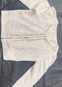 Shrug With Pearls