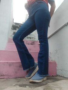 Dark Blue Denim Jeans