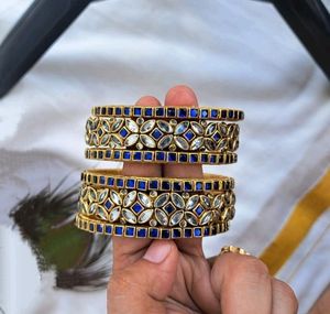 Set Of Handcrafted Silk Thread Bangles