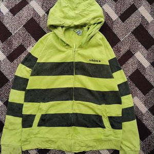 Adidas Zipper Hooded Upper For Mens And Womens