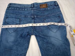 Denim Jeans Capri
