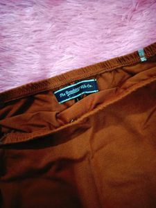 Brown Bodycon Mini Dress