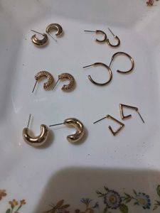 Earring Set Of Six New