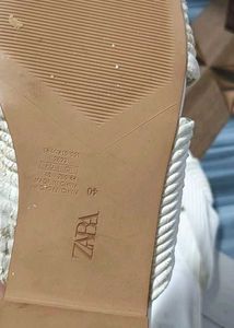 Zara Pleated Sandals