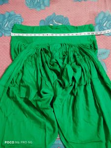Green Salwar Pants Kurti Free