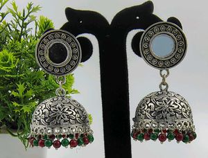 Oxidised Jhumka