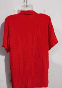 Damn Beautiful Red Embroidered Shirt