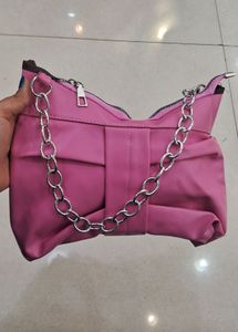 Pink Bow Purse