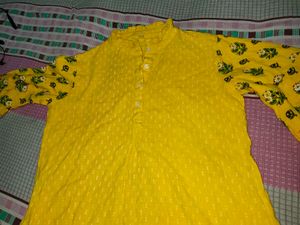 Yellow Kurta Set