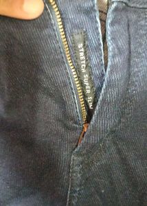 Dark Blue Denim Jeans