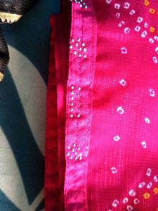 Pink saree blouse 44