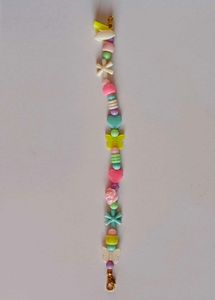 Handmade Beaded Pastel Bracelet 🌷