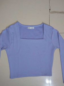 Lilac Long Sleeve Top