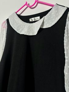 Korean Black Dress