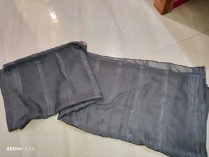 Grey Saree With Blouse