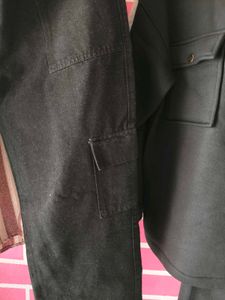 Women&#39;s Baggy Denim Cargo