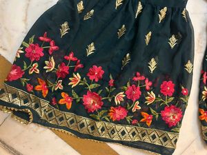 Elegant Embroidered Suit