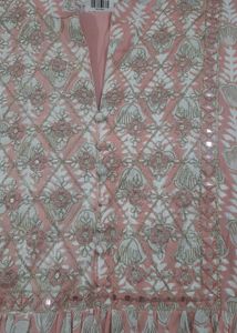 Peach Floral Print Kurti