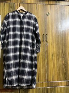 cotton wool blend kurta
