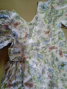 MAX Pure Cotton Floral Frock